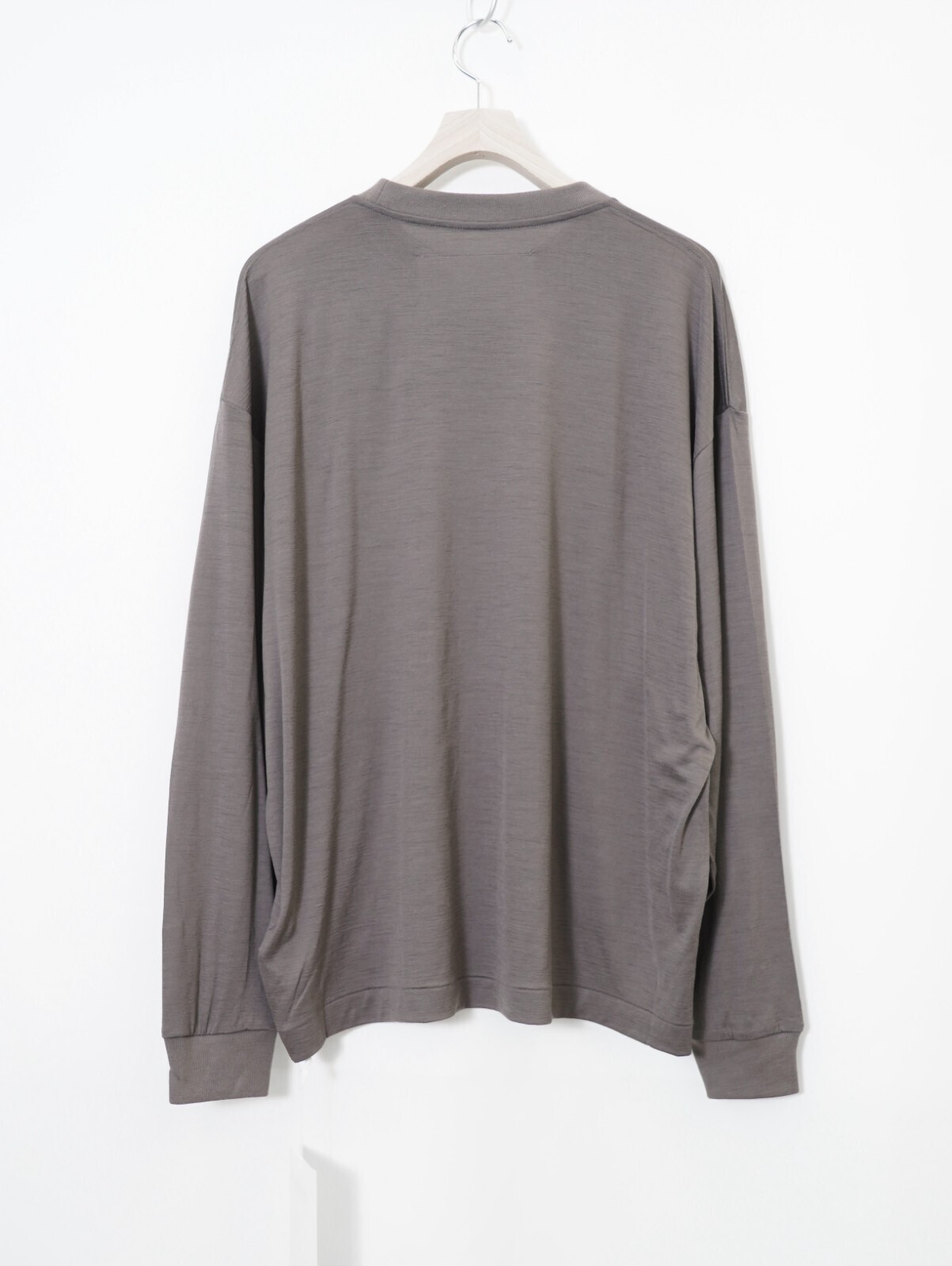 ノノット メンズ ニューテーパードオーバーサイズロングスリーブ 画像13