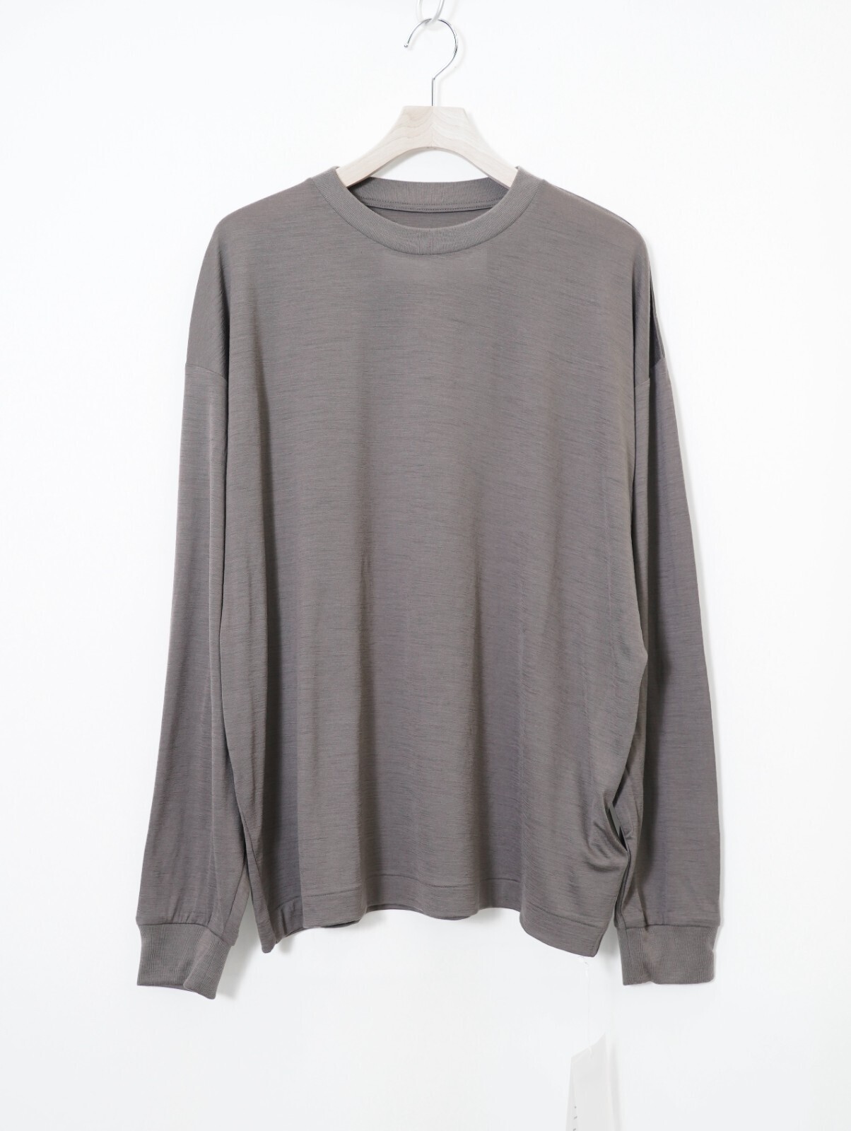 ノノット メンズ ニューテーパードオーバーサイズロングスリーブ 画像12