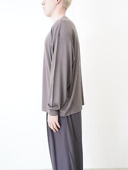 ノノット メンズ ニューテーパードオーバーサイズロングスリーブ 画像10