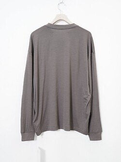 ノノット メンズ ニューテーパードオーバーサイズロングスリーブ 画像13