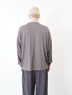 ノノット メンズ ニューテーパードオーバーサイズロングスリーブ 画像11