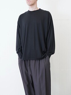 ノノット メンズ ニューテーパードオーバーサイズロングスリーブ 画像1