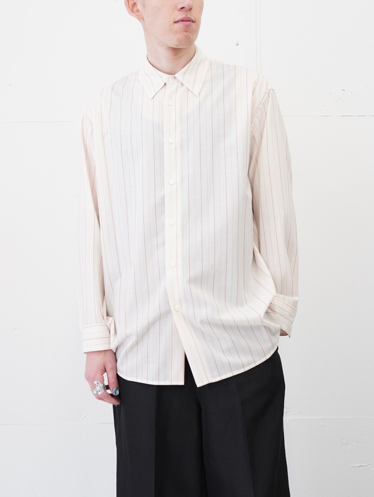 ノノット メンズ オーバーサイズシャツ 画像8