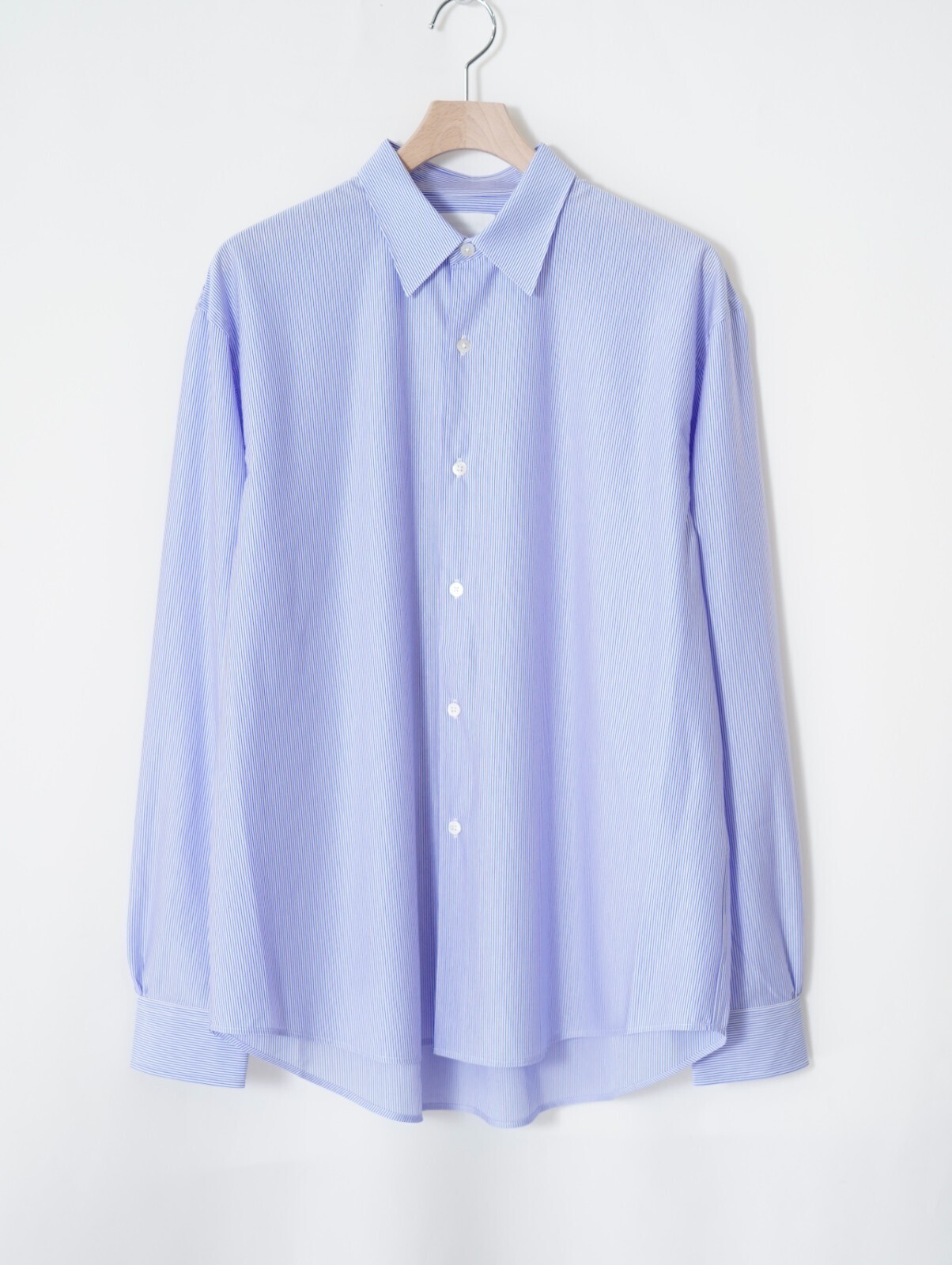 KANEMASA PHIL. WOMENS & MENS 46G Stripe Modest Shirt IMAGE1