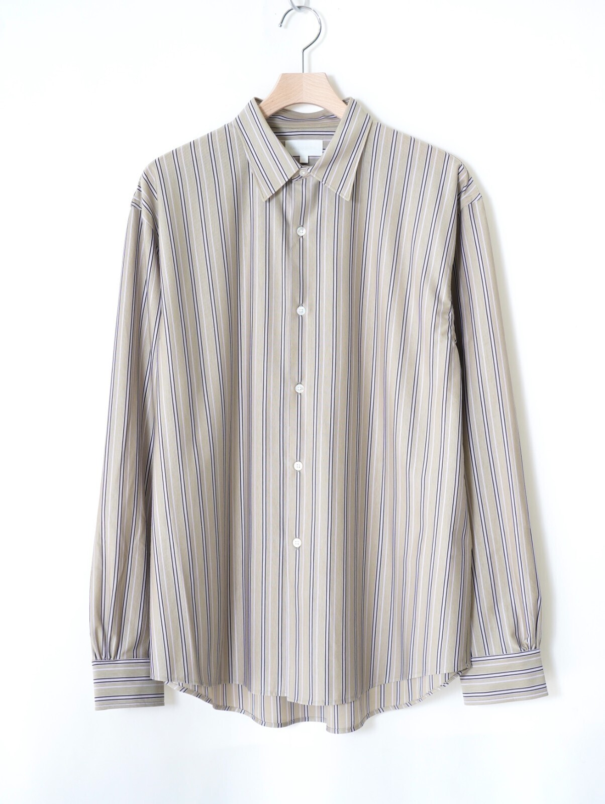 KANEMASA PHIL. WOMENS & MENS 46G Stripe Modest Shirt IMAGE7