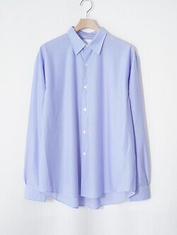 KANEMASA PHIL. WOMENS & MENS 46G Stripe Modest Shirt IMAGE1