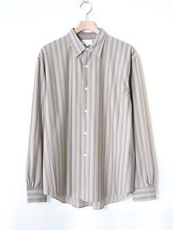 KANEMASA PHIL. WOMENS & MENS 46G Stripe Modest Shirt IMAGE7