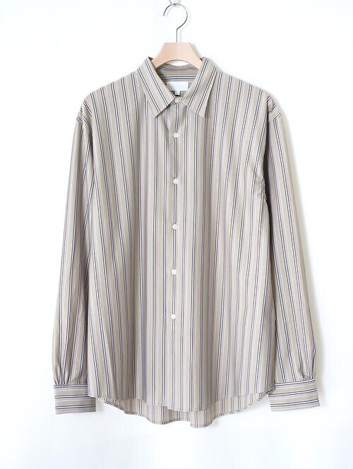 46G Stripe Modest Shirt｜KANEMASA PHIL. WOMENS & MENS