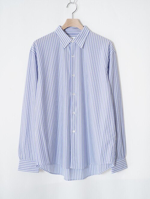 46G Stripe Modest Shirt｜KANEMASA PHIL. WOMENS & MENS