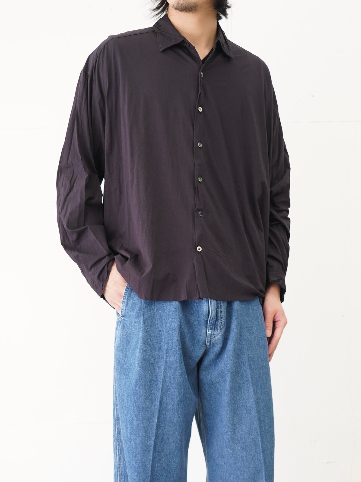 KANEMASA PHIL. 女士 & 男士 46G Artisan Shirt 图片15