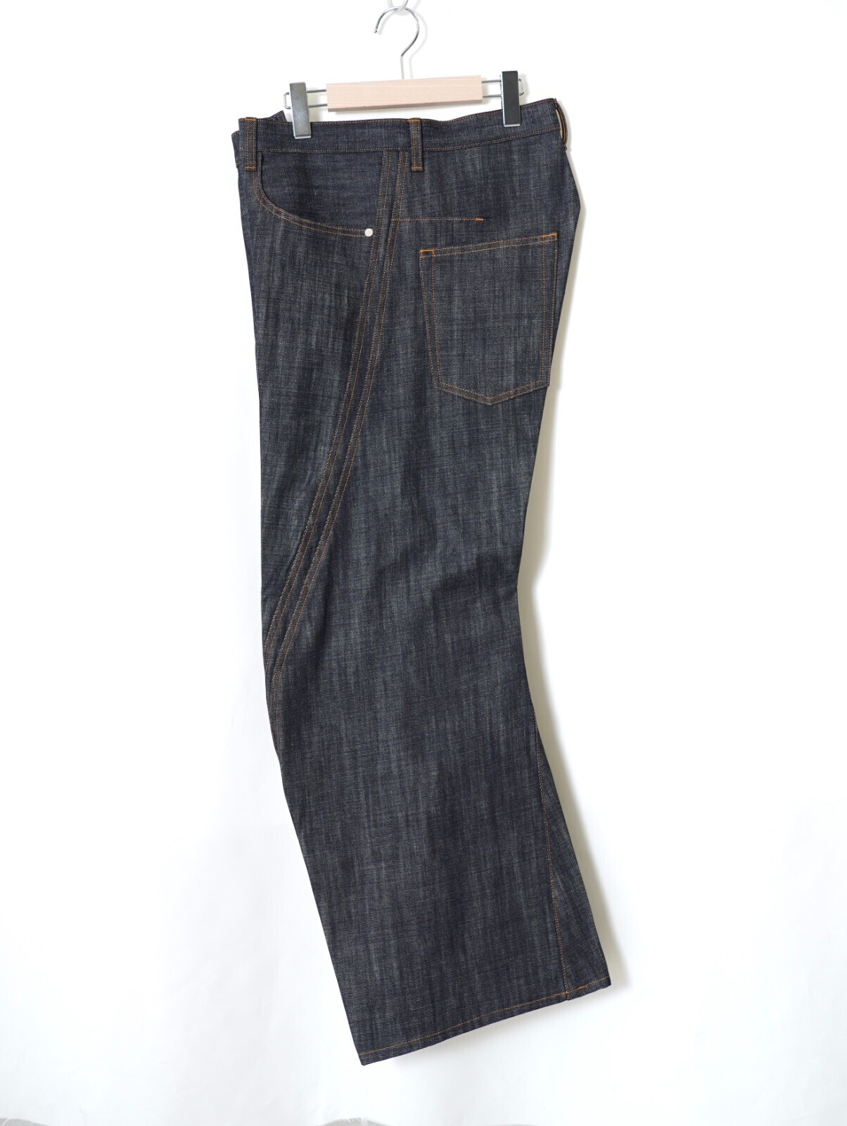 ネヴァーフォーゲット メンズ 3Dツイストワイドレッグジーンズ 画像6