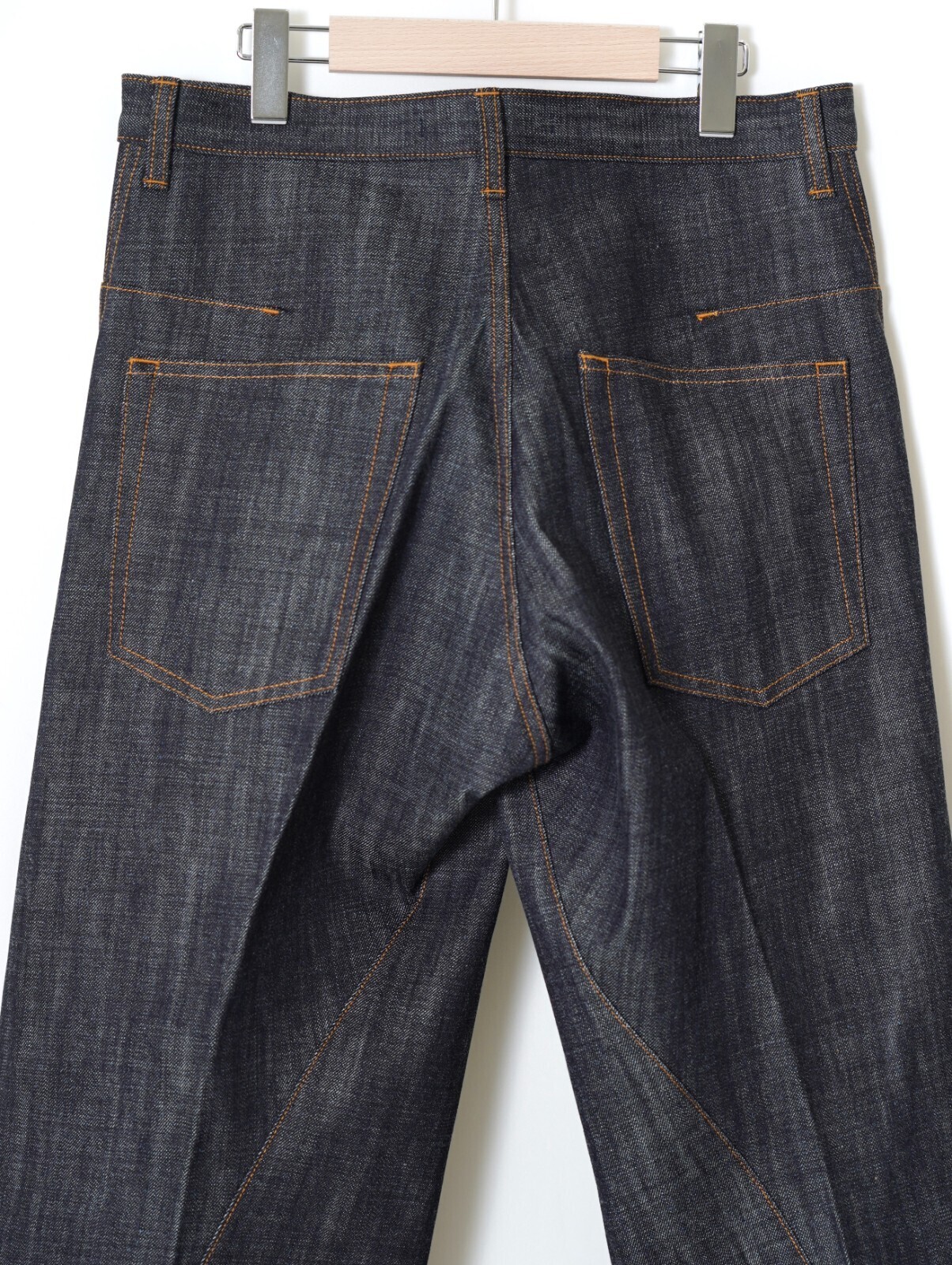 ネヴァーフォーゲット メンズ 3Dツイストワイドレッグジーンズ 画像8