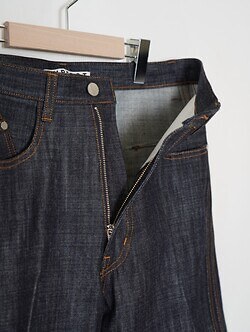 ネヴァーフォーゲット メンズ 3Dツイストワイドレッグジーンズ 画像9