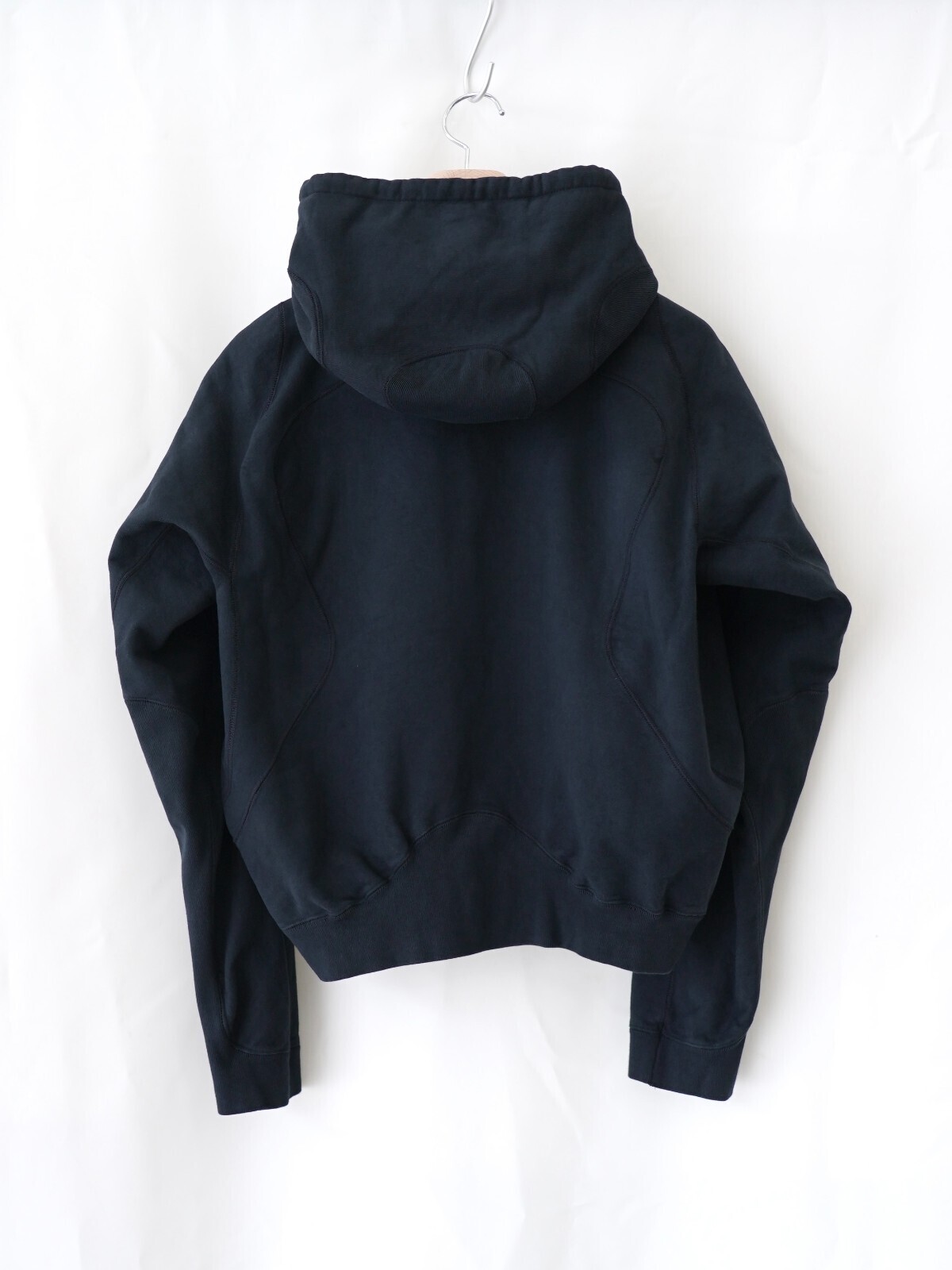NVRFRGT MENS PANELED ZIP UP HOODIE IMAGE7