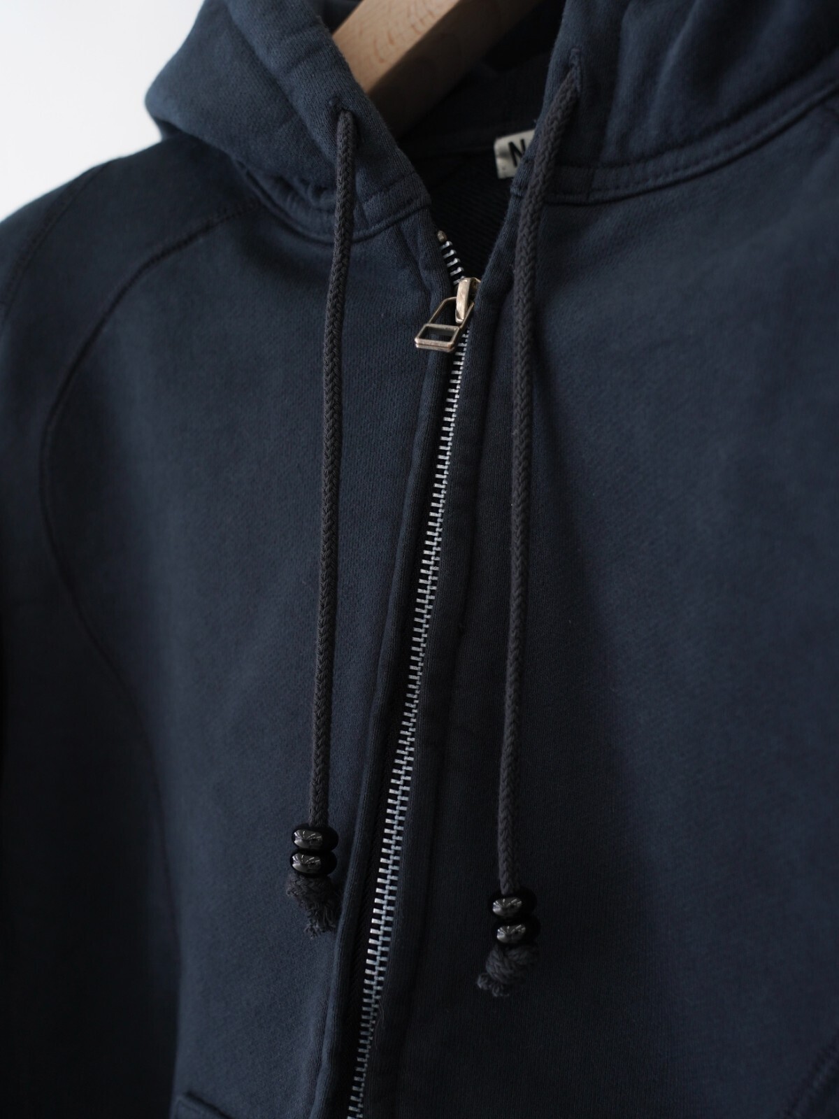 NVRFRGT MENS PANELED ZIP UP HOODIE IMAGE5
