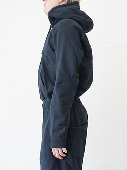 NVRFRGT MENS PANELED ZIP UP HOODIE IMAGE2