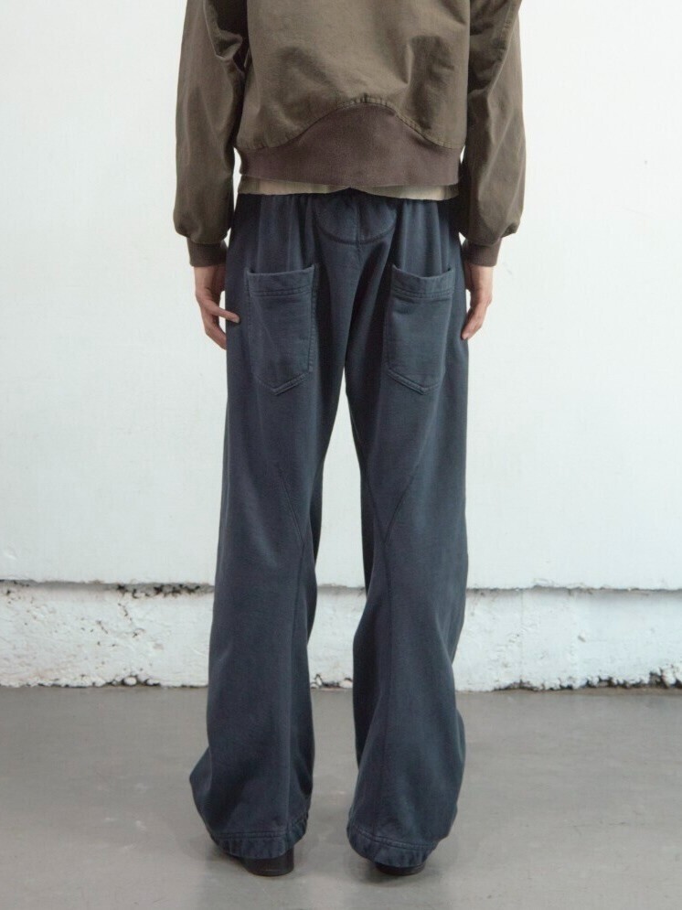 NVRFRGT MENS CURVED LEG LOUNGE PANTS IMAGE3