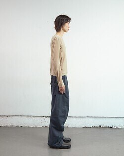 NVRFRGT MENS CURVED LEG LOUNGE PANTS IMAGE5