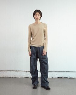 NVRFRGT MENS CURVED LEG LOUNGE PANTS IMAGE4