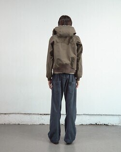 NVRFRGT MENS CURVED LEG LOUNGE PANTS IMAGE3