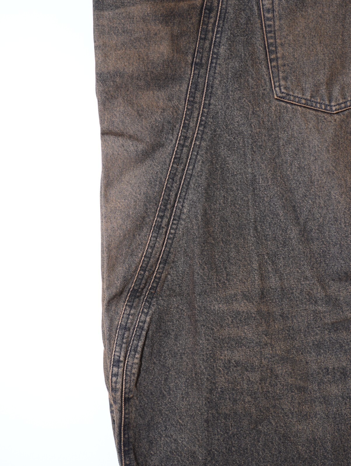 NVRFRGT 남성 3D TWISTED WIDE LEG JEANS 이미지24