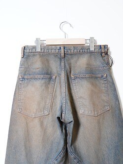 NVRFRGT 남성 3D TWISTED WIDE LEG JEANS 이미지9