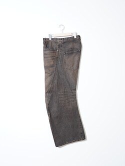 NVRFRGT 남성 3D TWISTED WIDE LEG JEANS 이미지13