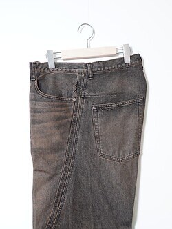 NVRFRGT 남성 3D TWISTED WIDE LEG JEANS 이미지21