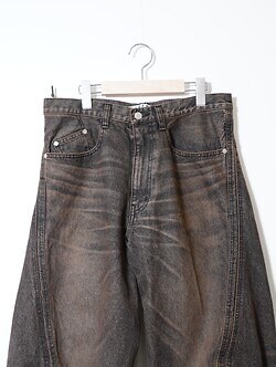 NVRFRGT 남성 3D TWISTED WIDE LEG JEANS 이미지16