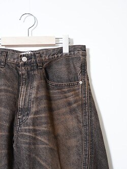 NVRFRGT 남성 3D TWISTED WIDE LEG JEANS 이미지18