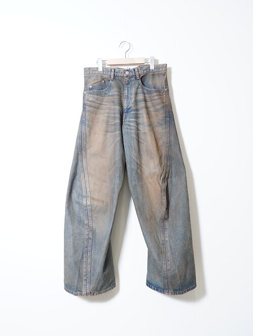 3D TWISTED WIDE LEG JEANS｜NVRFRGT 남성