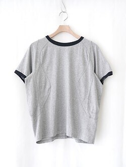 NVRFRGT 男士 PANELLED HALF SLEEVE RINGER T-SHIRT 圖片4