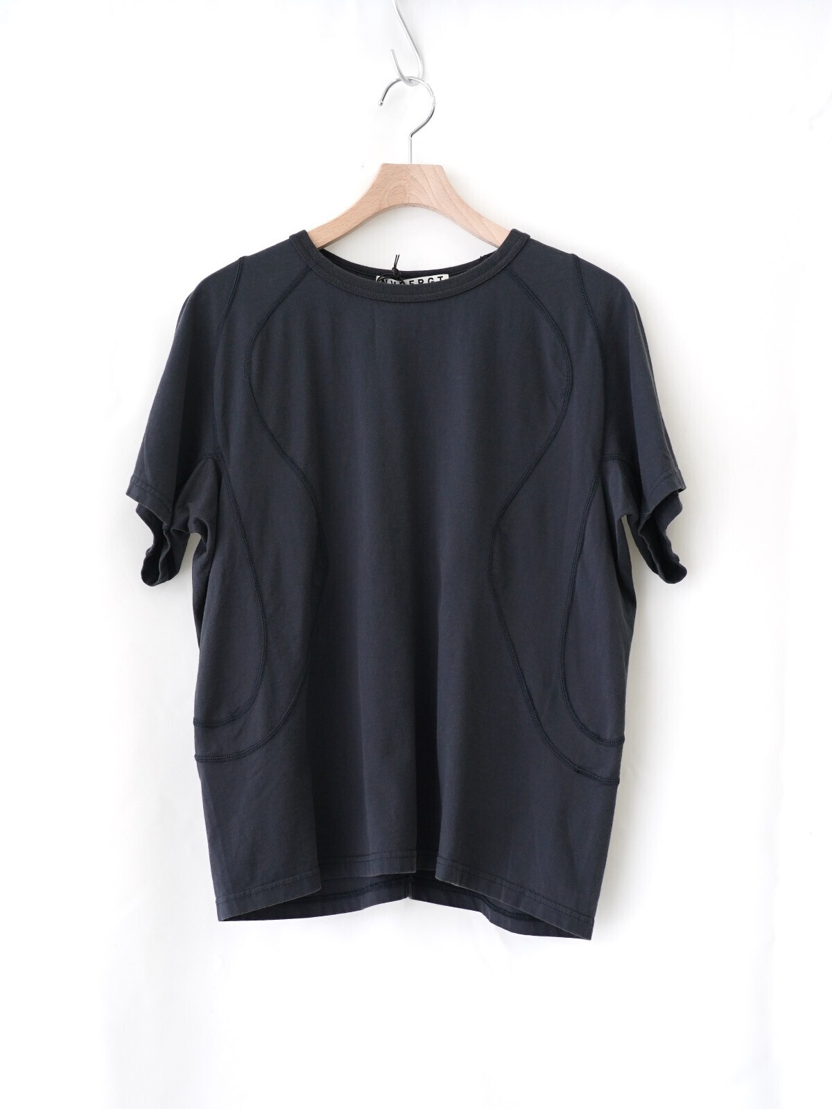 NVRFRGT MENS PANELLED HALF SLEEVE T-SHIRT IMAGE7