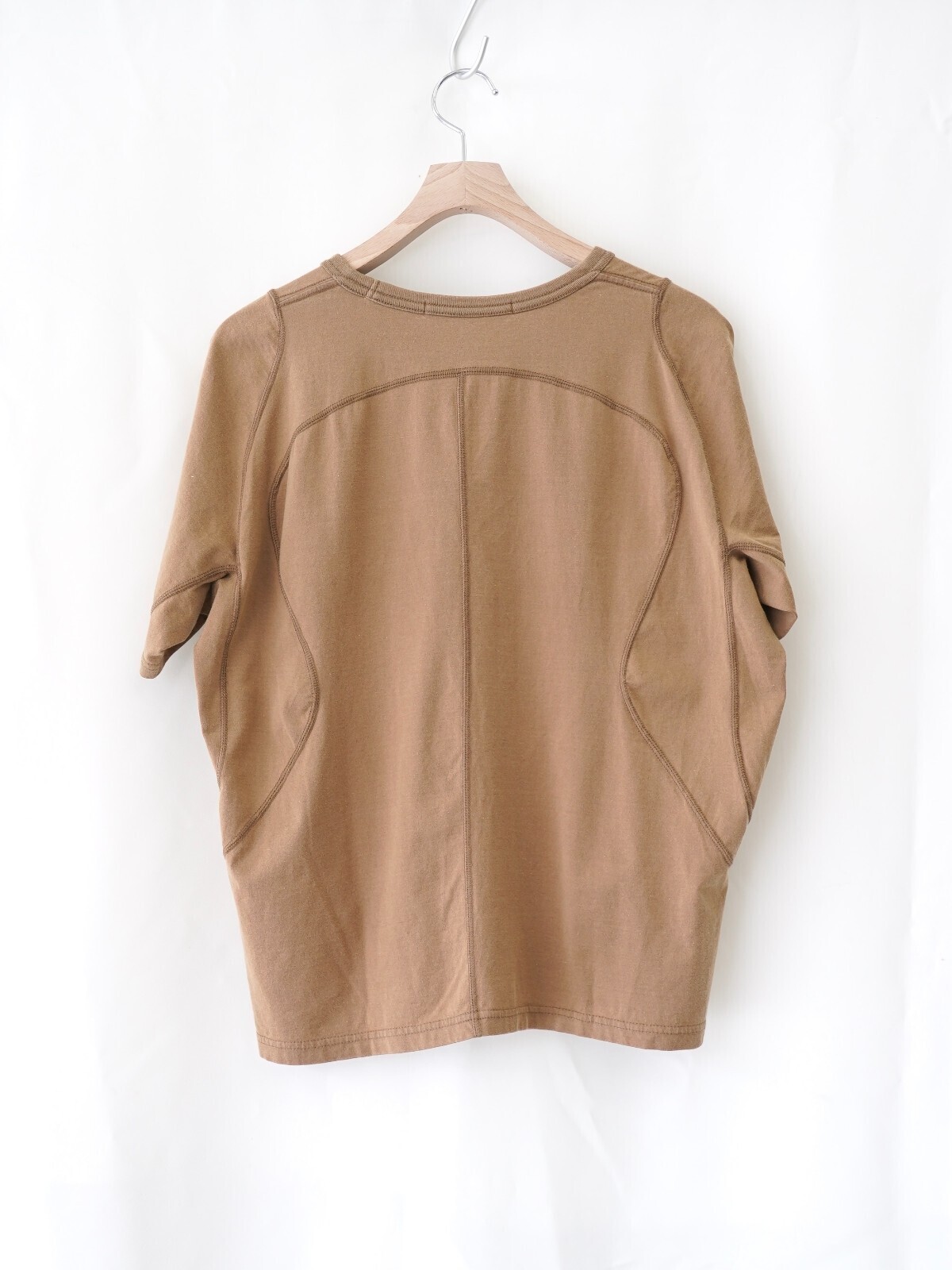 NVRFRGT MENS PANELLED HALF SLEEVE T-SHIRT IMAGE11