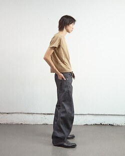 NVRFRGT MENS PANELLED HALF SLEEVE T-SHIRT IMAGE2