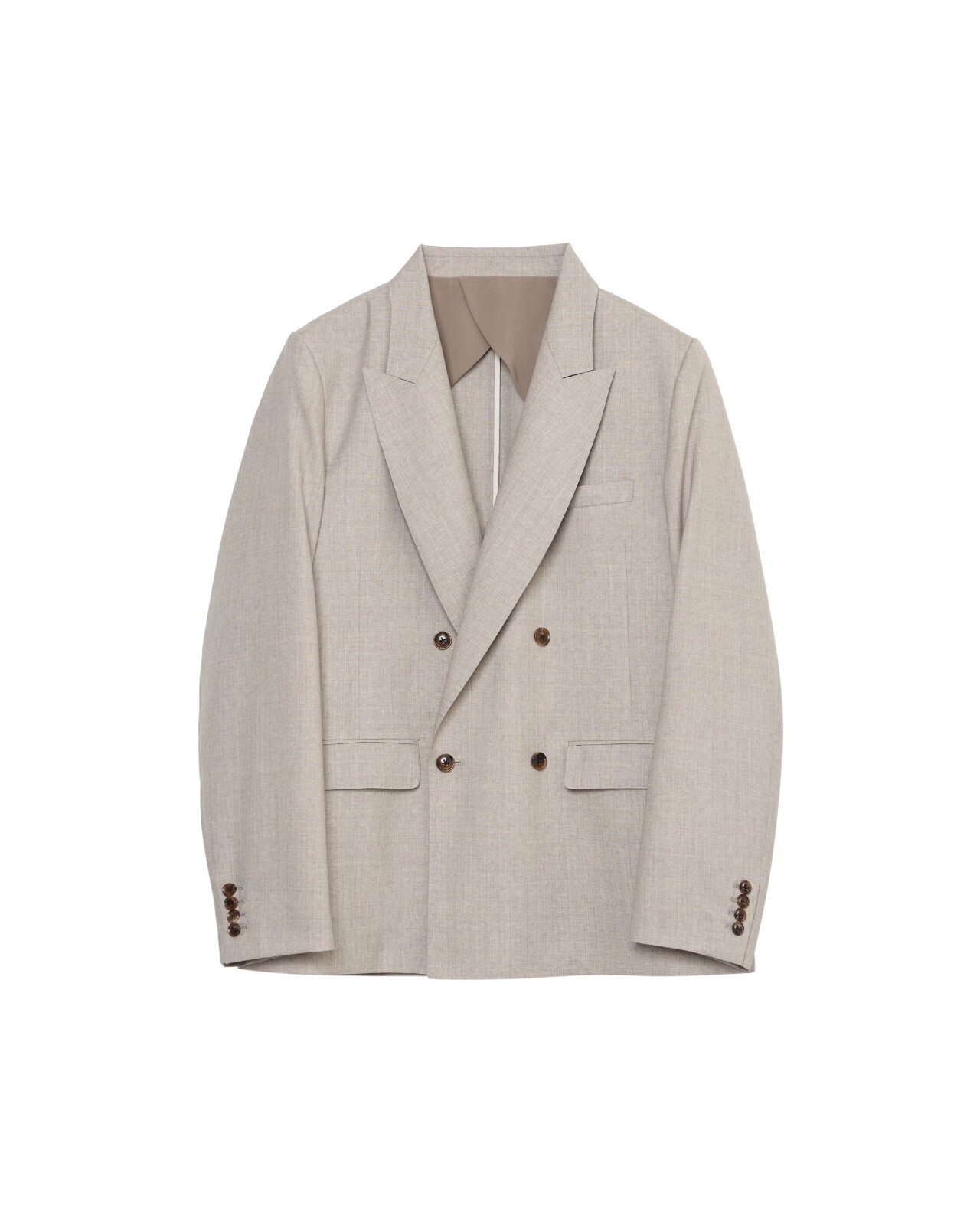 イレニサ メンズ ダブルブレストテイラードジャケット 画像4