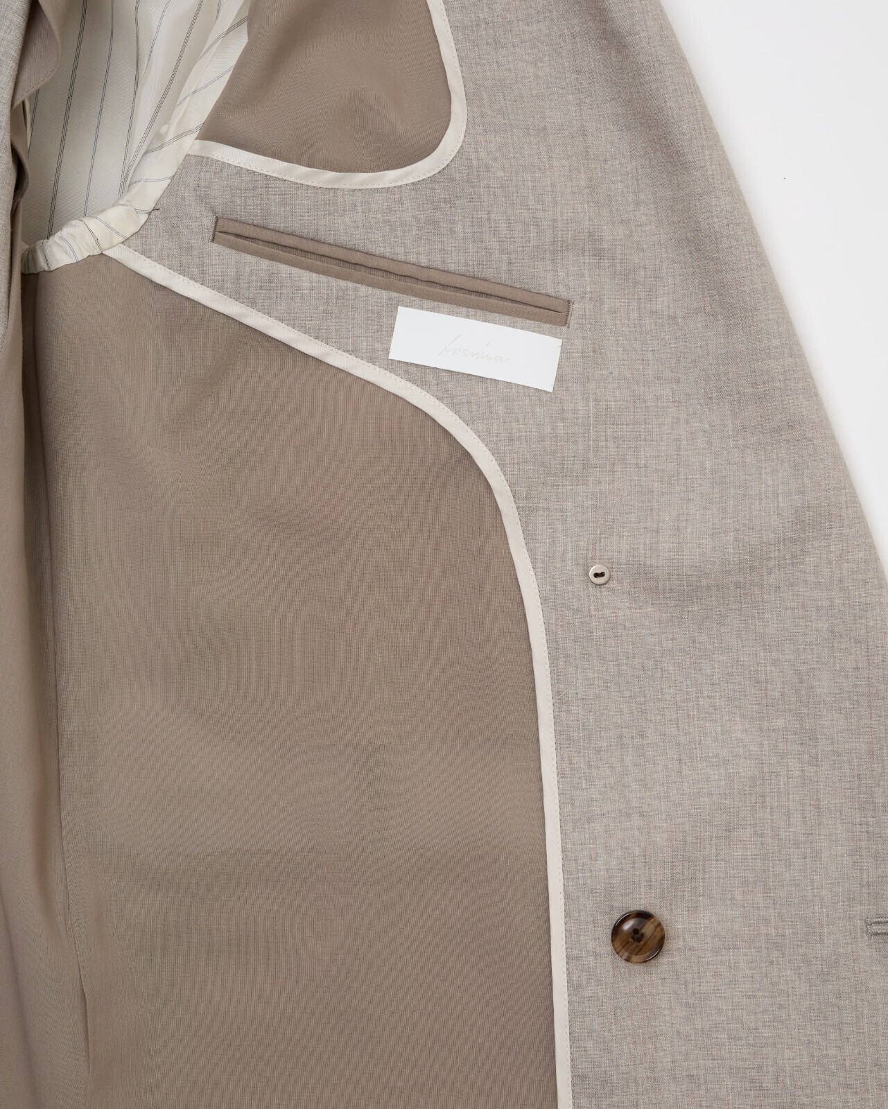 イレニサ メンズ ダブルブレストテイラードジャケット 画像5