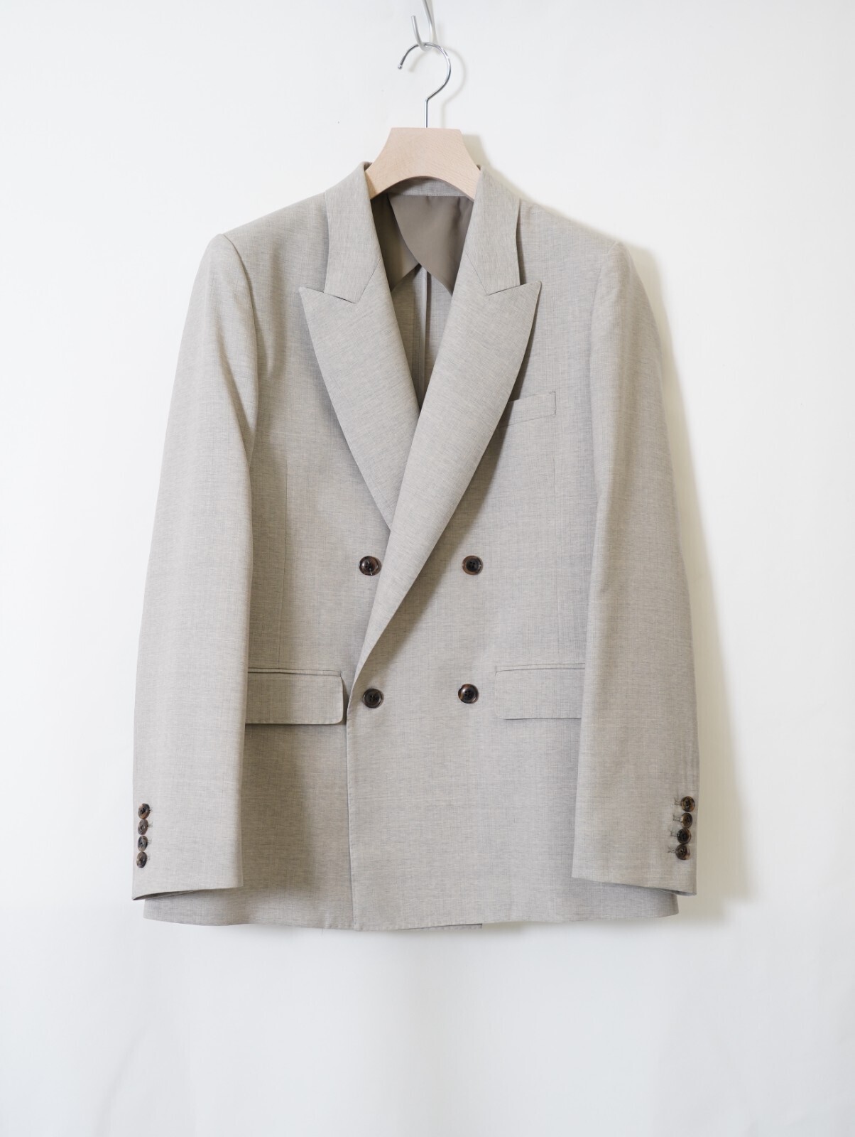 イレニサ メンズ ダブルブレストテイラードジャケット 画像7