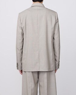 イレニサ メンズ ダブルブレストテイラードジャケット 画像3