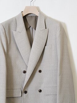 イレニサ メンズ ダブルブレストテイラードジャケット 画像9