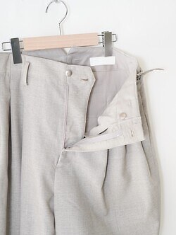 イレニサ メンズ 3タックテーパードパンツ 画像9