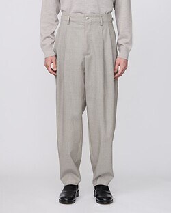 イレニサ メンズ 3タックテーパードパンツ 画像1