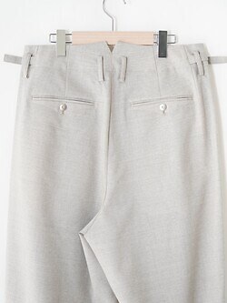 イレニサ メンズ 3タックテーパードパンツ 画像8