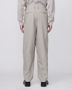 イレニサ メンズ 3タックテーパードパンツ 画像3