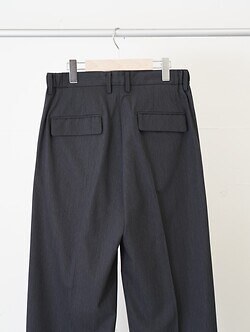 IRENISA 남성 TWO TUCKS WIDE TROUSERS (26SS) 이미지7