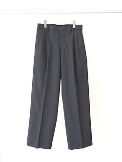 IRENISA 남성 TWO TUCKS WIDE TROUSERS (26SS) 이미지4