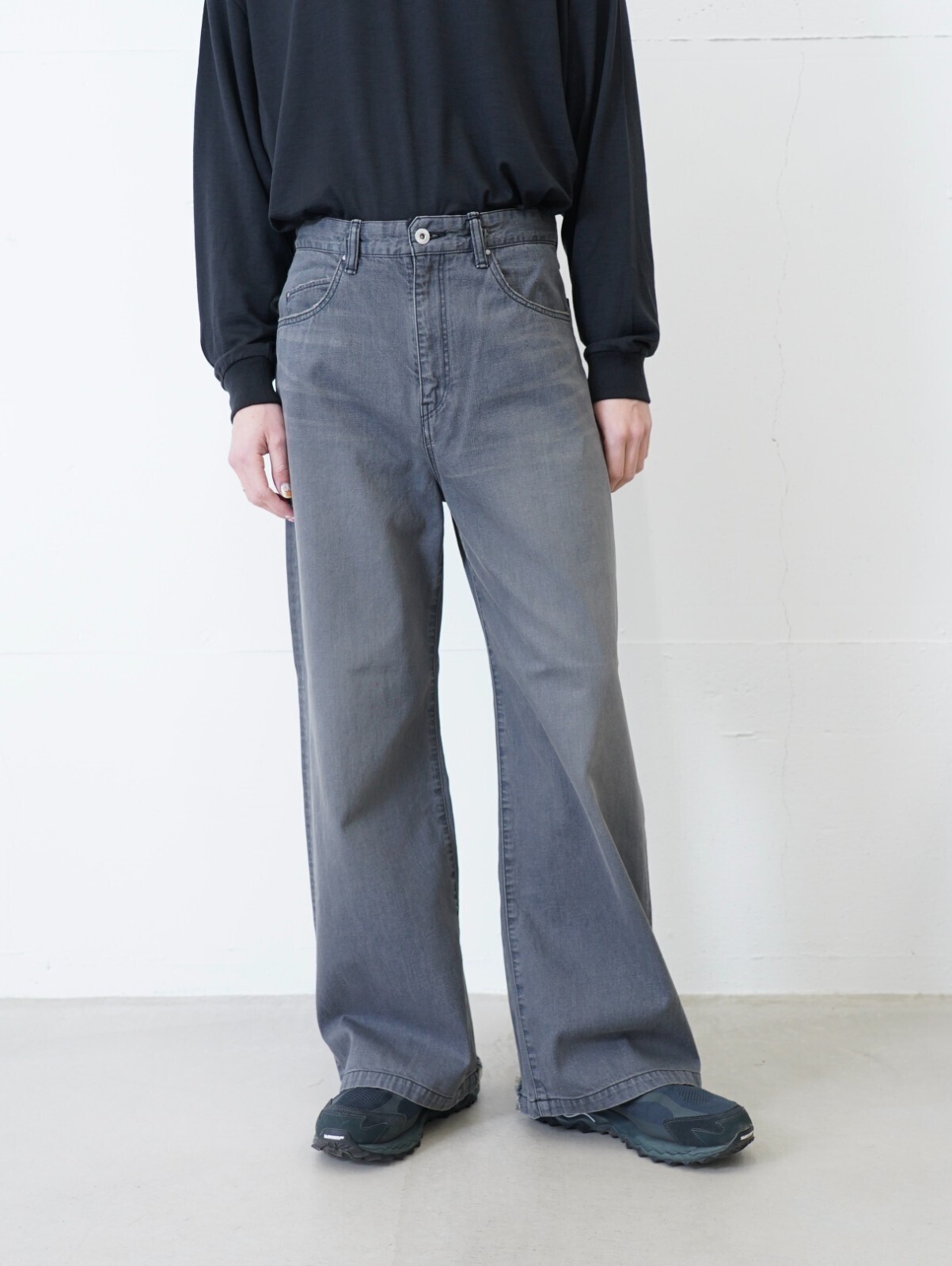 saby 男士 TYPE 3 BAGGY- 11oz Uneven yarn Denim - 图片4