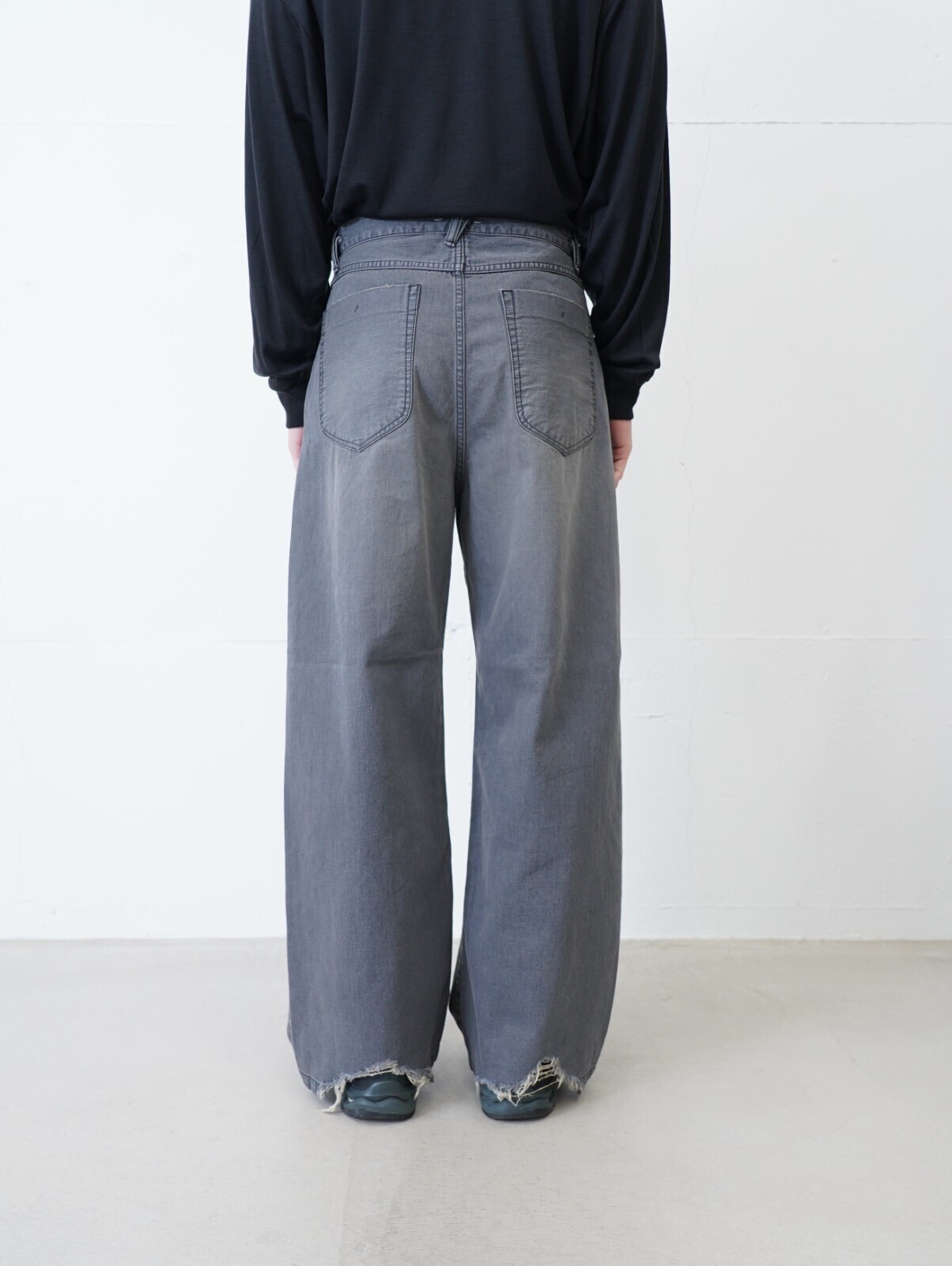 saby 男士 TYPE 3 BAGGY- 11oz Uneven yarn Denim - 图片3