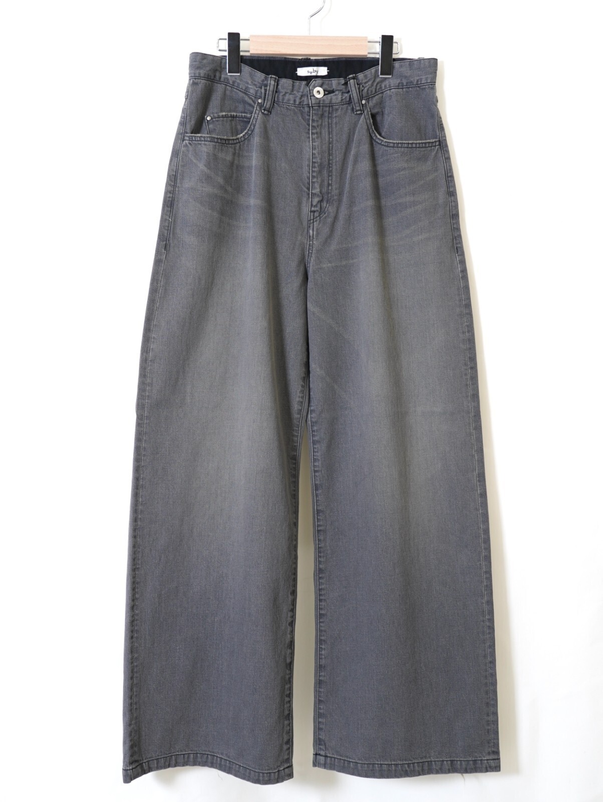 saby 男士 TYPE 3 BAGGY- 11oz Uneven yarn Denim - 图片5