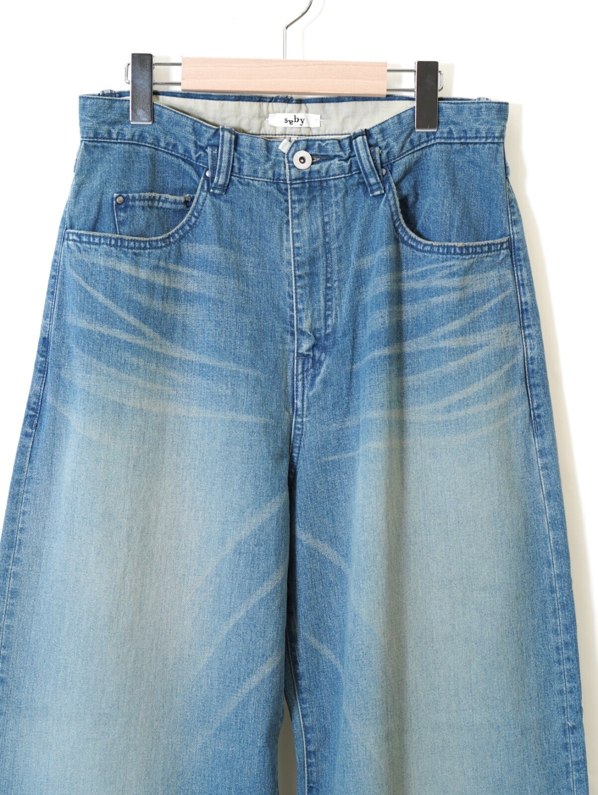 saby 男士 TYPE 3 BAGGY- 11oz Uneven yarn Denim - 图片18